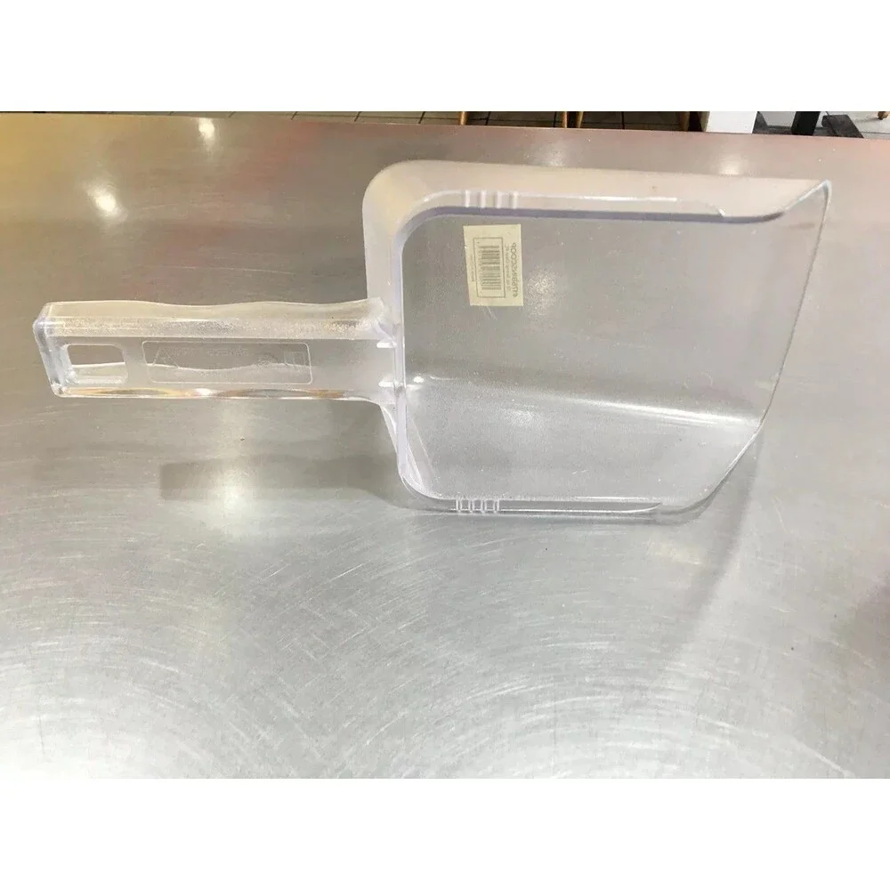 Large 32 oz. Scoop Great for Ice or Dry Ingredients -Clear PC Plastic Utility